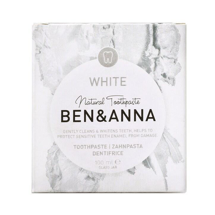 Ben & Anna Toothpaste - White 100ml - BeesActive Australia