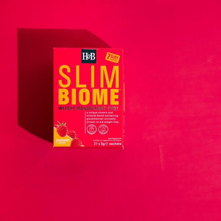 Holland & Barrett Slimbiome Raspberry Flavour 21 Sachets - BeesActive Australia