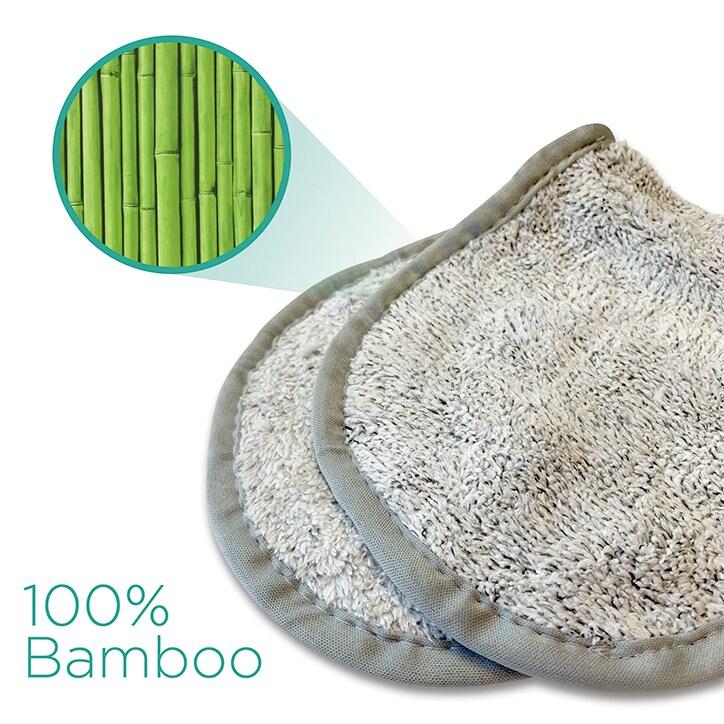 Magnitone WipeOut SuperNaturals Bamboo Microfibre Make-Up Cleansing Cloths - BeesActive Australia