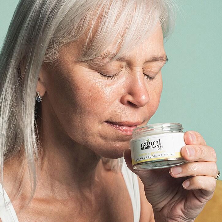 The Natural Deodorant Co Clean Deodorant Balm Lemon & Geranium 55g - BeesActive Australia