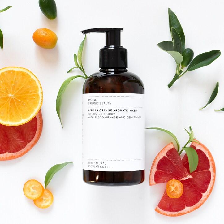 Evolve African Orange Aromatic Wash 250ml - BeesActive Australia
