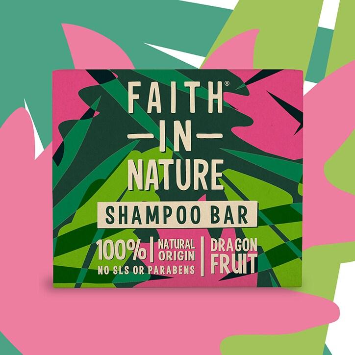 Faith in Nature Dragon Fruit Shampoo Bar 85g - BeesActive Australia