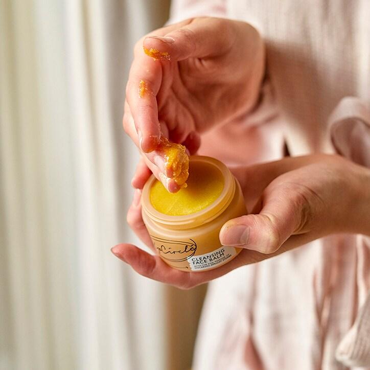 UpCircle Cleansing Face Balm with Apricot Powder 50ml - BeesActive Australia