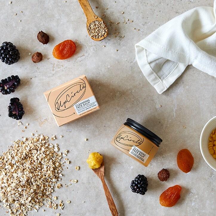 UpCircle Cleansing Face Balm with Apricot Powder 50ml - BeesActive Australia