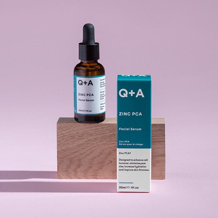 Q+A Zinc PCA Facial Serum 30ml - BeesActive Australia