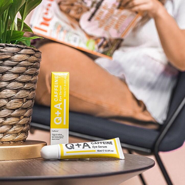 Q+A Caffeine Eye Serum 15ml - BeesActive Australia