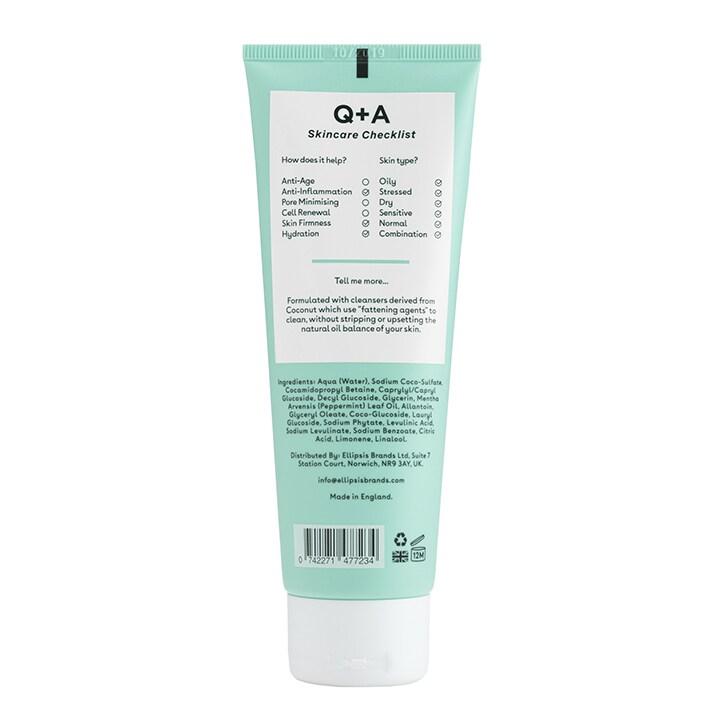 Q+A Peppermint Daily Cleanser 125ml - BeesActive Australia