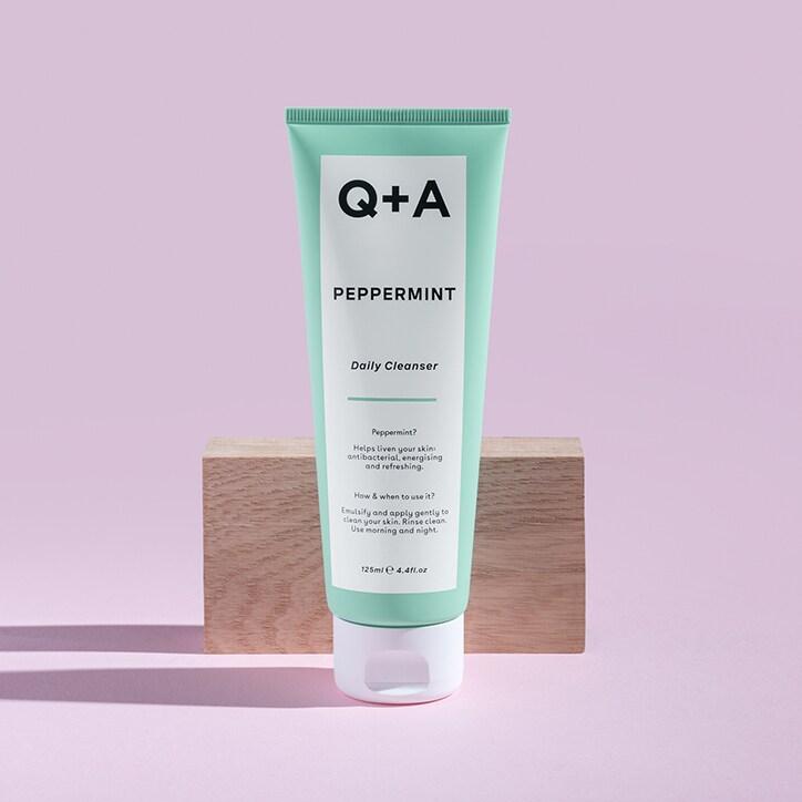 Q+A Peppermint Daily Cleanser 125ml - BeesActive Australia