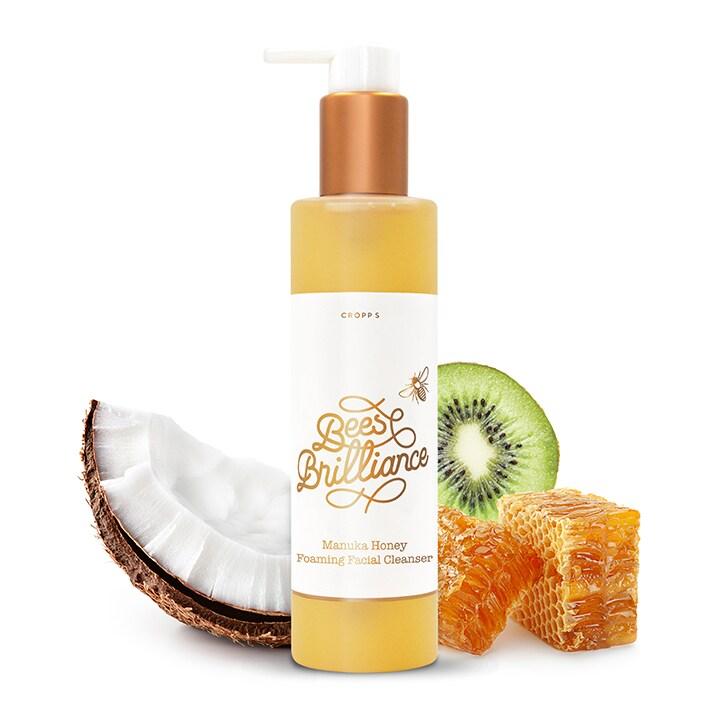 Bees Brilliance Manuka Honey Foaming Facial Cleanser 200ml - BeesActive Australia