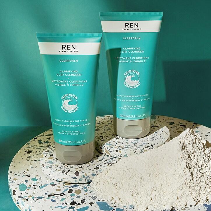 REN Clearcalm Clarifying Clay Cleanser - BeesActive Australia
