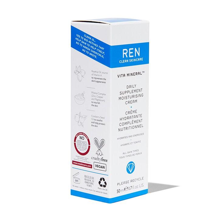REN Vita Mineral Daily Supplement Moisturising Cream - BeesActive Australia