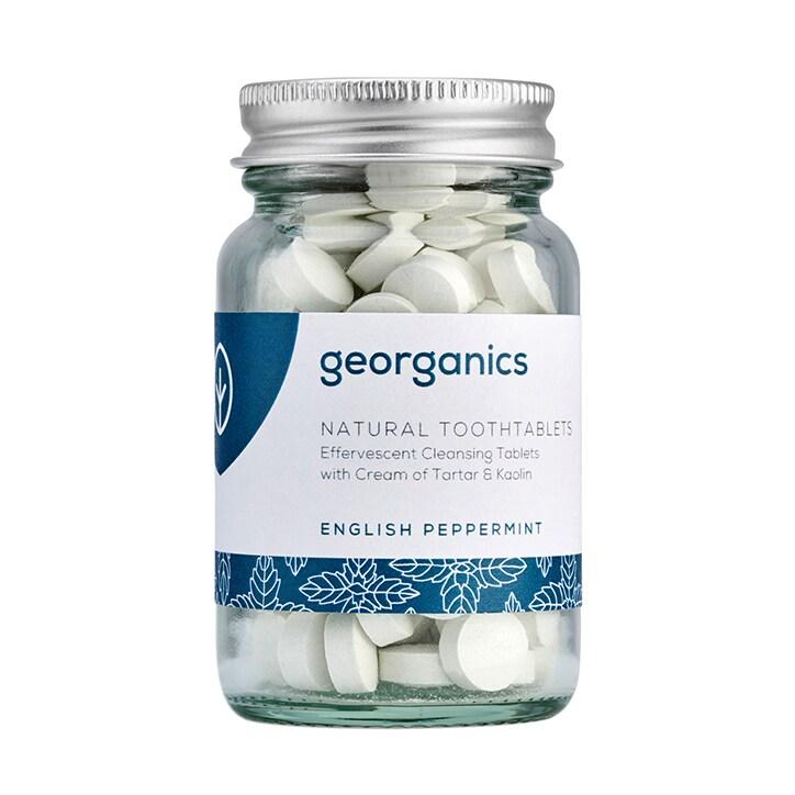 Georganics Toothpaste Tablets - English Peppermint 120 tablets - BeesActive Australia