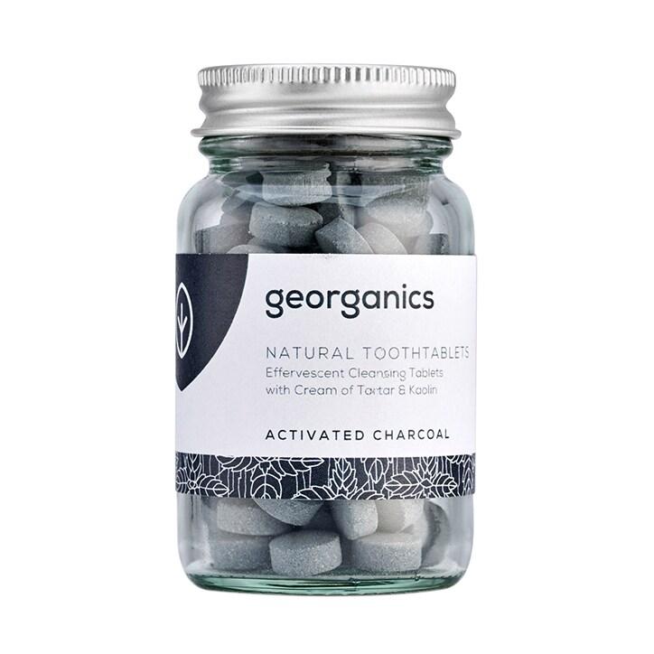 Georganics Toothpaste Tablets - Activated Charcoal 120 tablets - BeesActive Australia