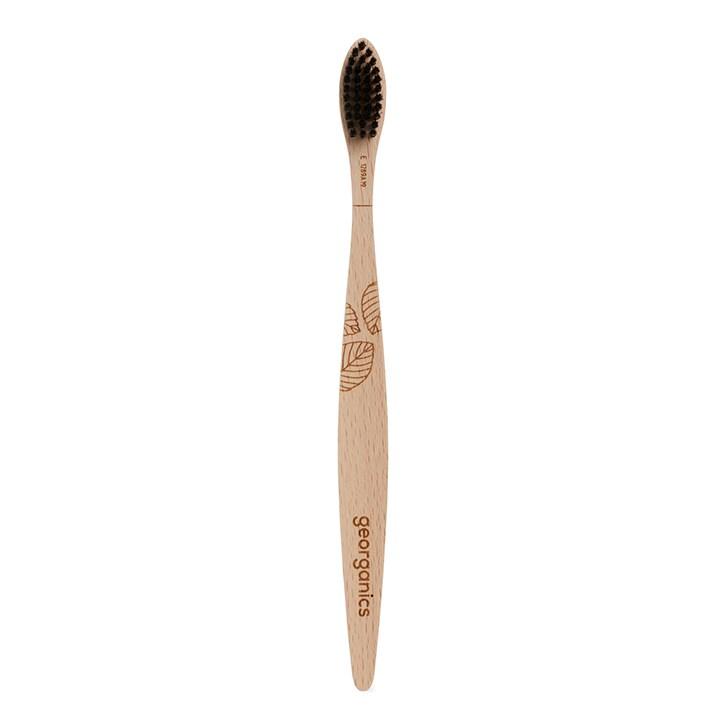 Georganics Beechwood Toothbrush - Soft - BeesActive Australia