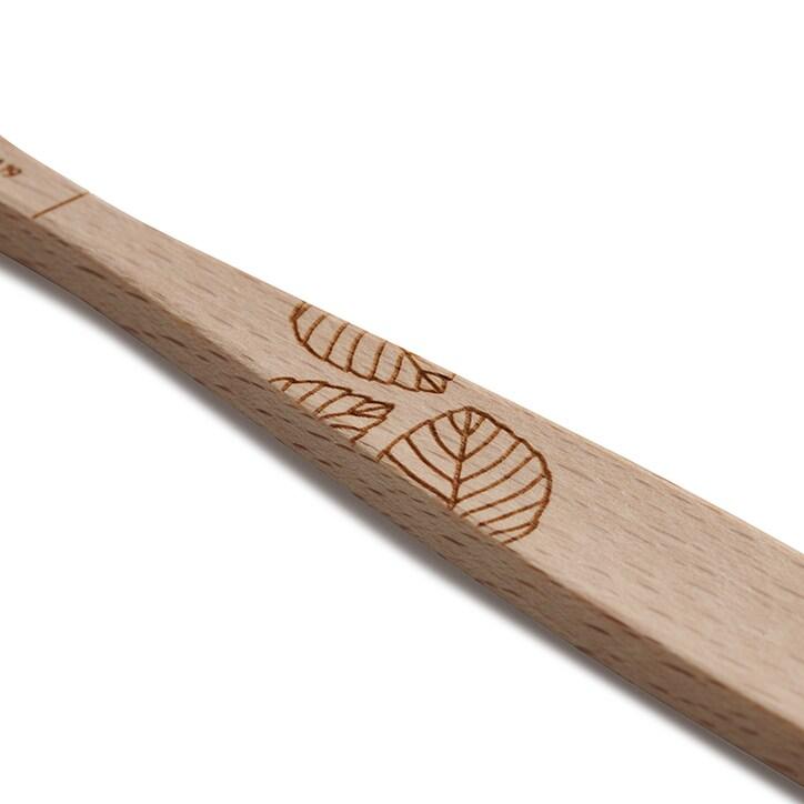 Georganics Beechwood Toothbrush - Soft - BeesActive Australia