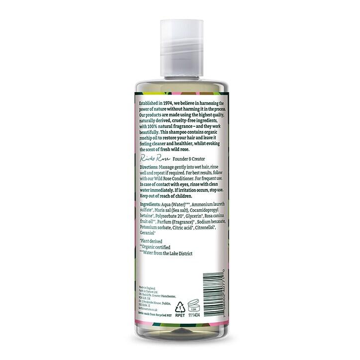 Faith In Nature Wild Rose Shampoo 400ml - BeesActive Australia