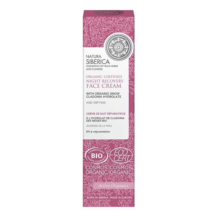 Natura Siberica Age-Defying Night Recovery Face Cream - BeesActive Australia