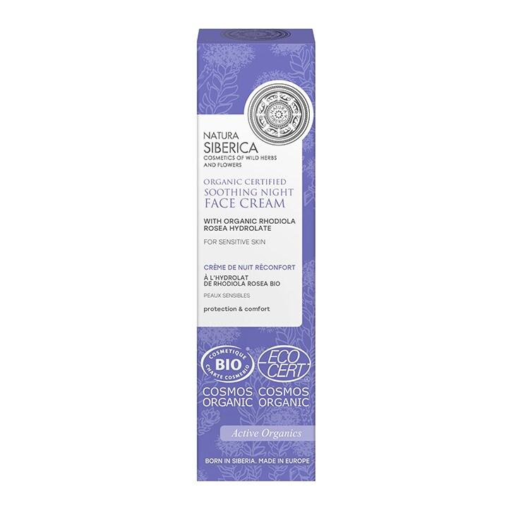 Natura Siberica Soothing Night Face Cream - BeesActive Australia