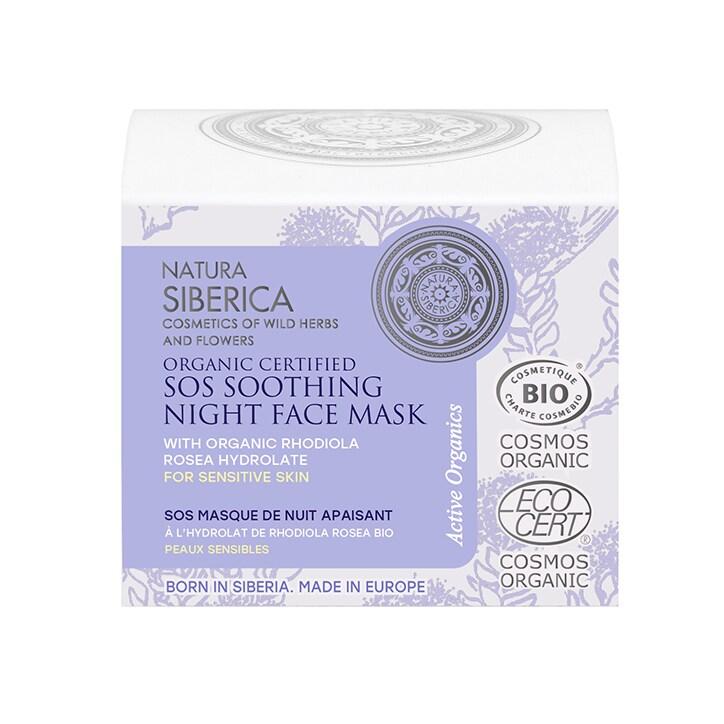 Natura Siberica SOS Soothing Night Face Mask - BeesActive Australia