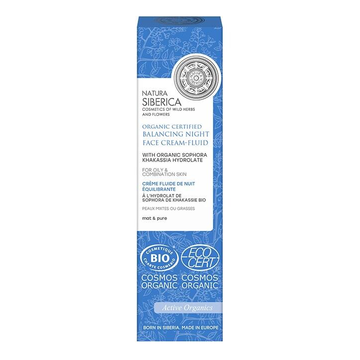 Natura Siberica Balancing Night Face Cream-Fluid - BeesActive Australia