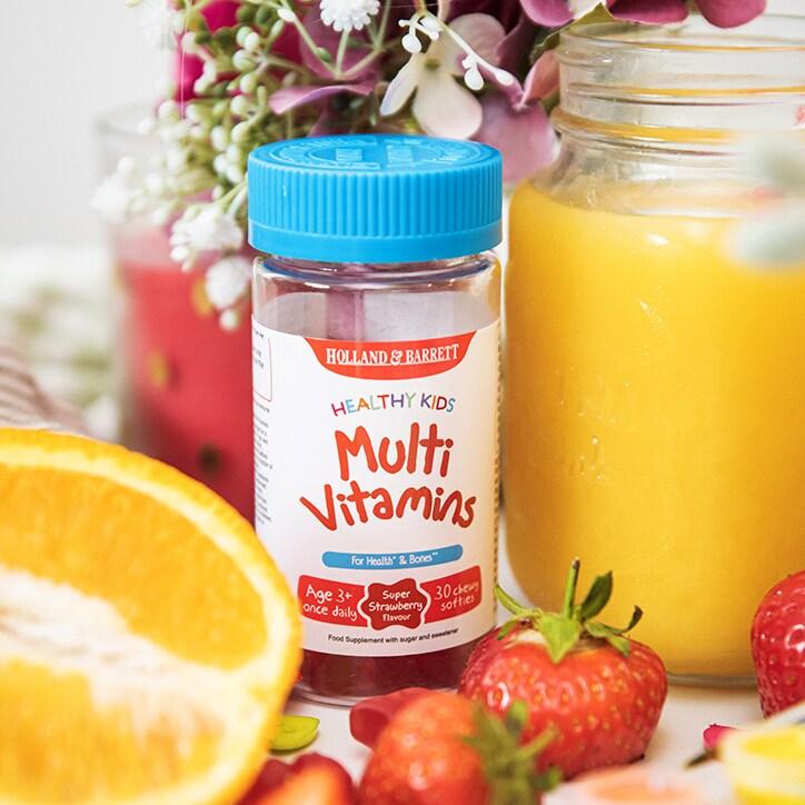 Holland & Barrett Healthy Kids Multivitamins 30 Softies - BeesActive Australia