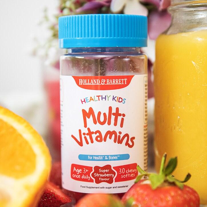 Holland & Barrett Healthy Kids Multivitamins 30 Softies - BeesActive Australia