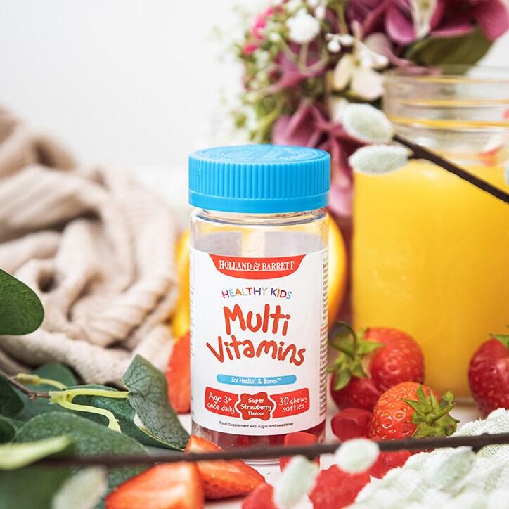 Holland & Barrett Healthy Kids Multivitamins 30 Softies - BeesActive Australia
