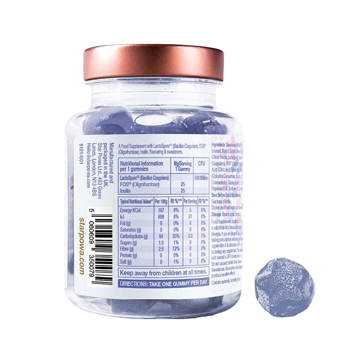 Starpowa Friendly Bacteria Blueberry Flavoured 30 Gummies - BeesActive Australia