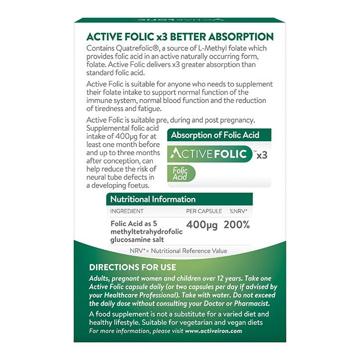 Active Folic 60 Capsules - BeesActive Australia