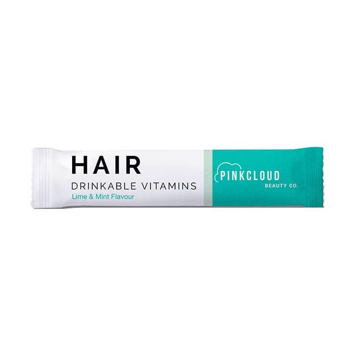 Pink Cloud Hair Drinkable Vitamins Lime & Mint Flavour 28 Sachets - BeesActive Australia