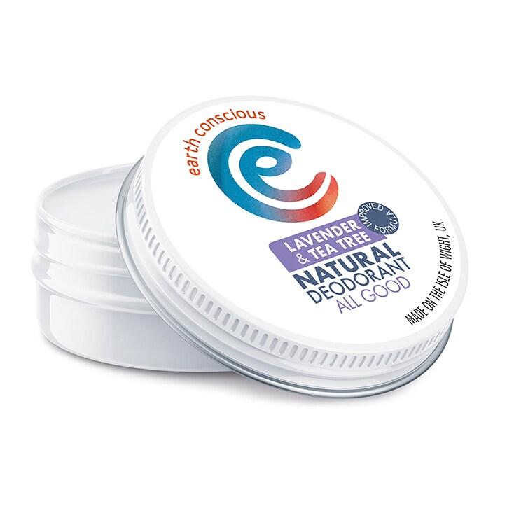 Earth Conscious Natural Deodorant Balm - Lavender & Tea Tree - BeesActive Australia