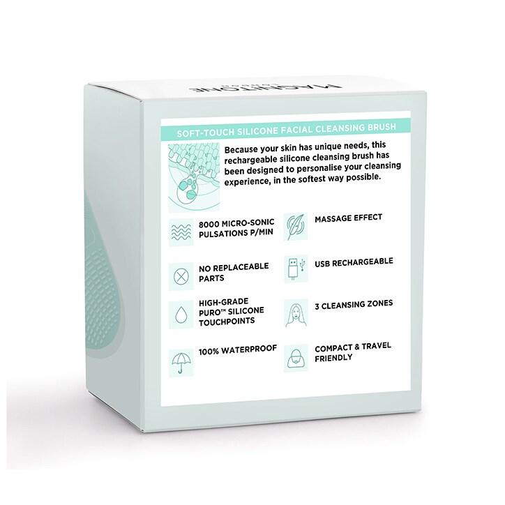 Magnitone XOXO Micro-Sonic SoftTouch Silicone Facial Cleansing Brush - BeesActive Australia