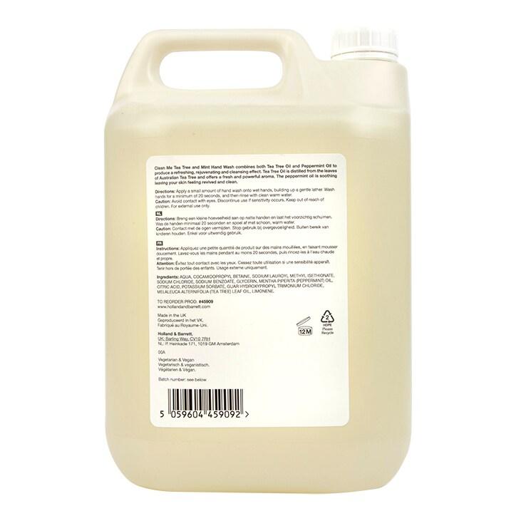 Clean Me Tea Tree & Mint Hand Wash 5L - BeesActive Australia
