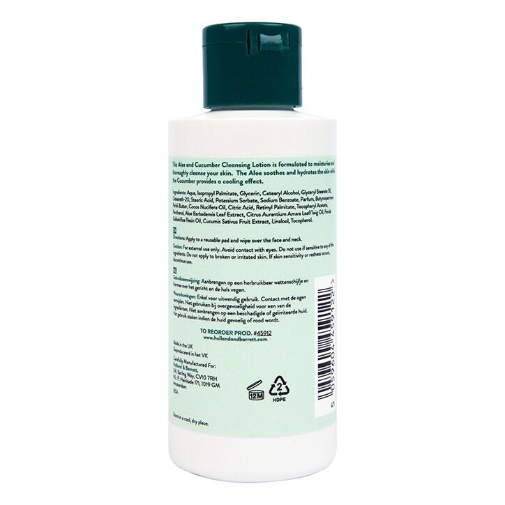 Holland & Barrett Aloe and Cucumber Cleansing Lotion - BeesActive Australia