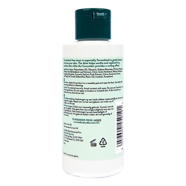 Holland & Barrett Aloe and Cucumber Facial Toner - BeesActive Australia
