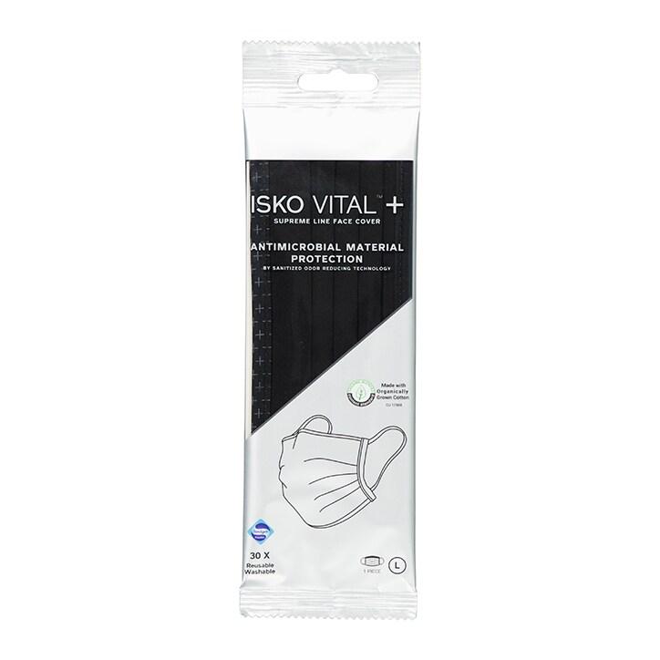 Isko Vital+ Supreme Face Cover - Black - Large - BeesActive Australia