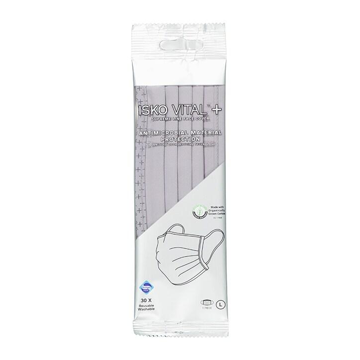 Isko Vital+ Supreme Face Cover - Grey - Large - BeesActive Australia