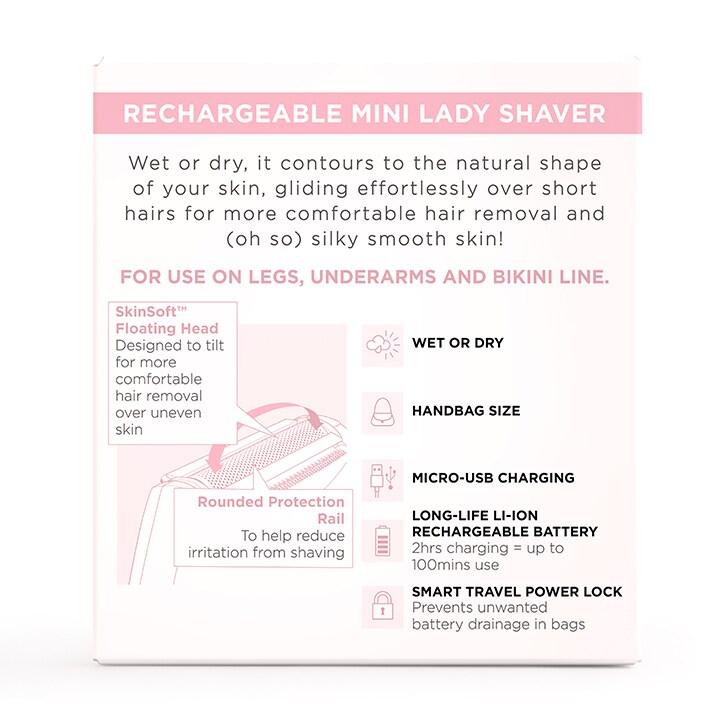 Magnitone GoBare Mini Rechargeable Lady Shaver - Aqua - BeesActive Australia