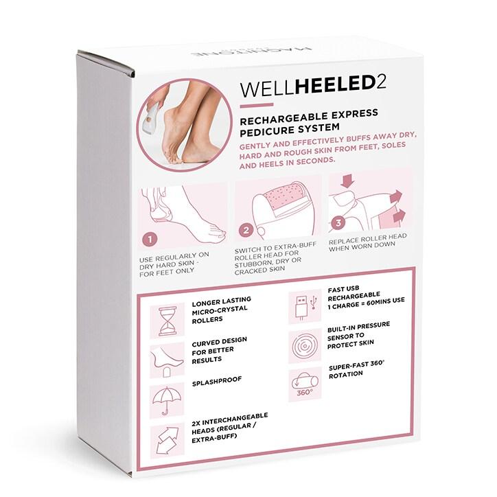 Magnitone Well Heeled 2 Rechargeable Express Pedicure System - BeesActive Australia