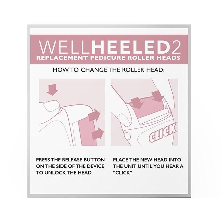 Magnitone Well Heeled 2 Replacement Roller Heads (2 Pack) - BeesActive Australia