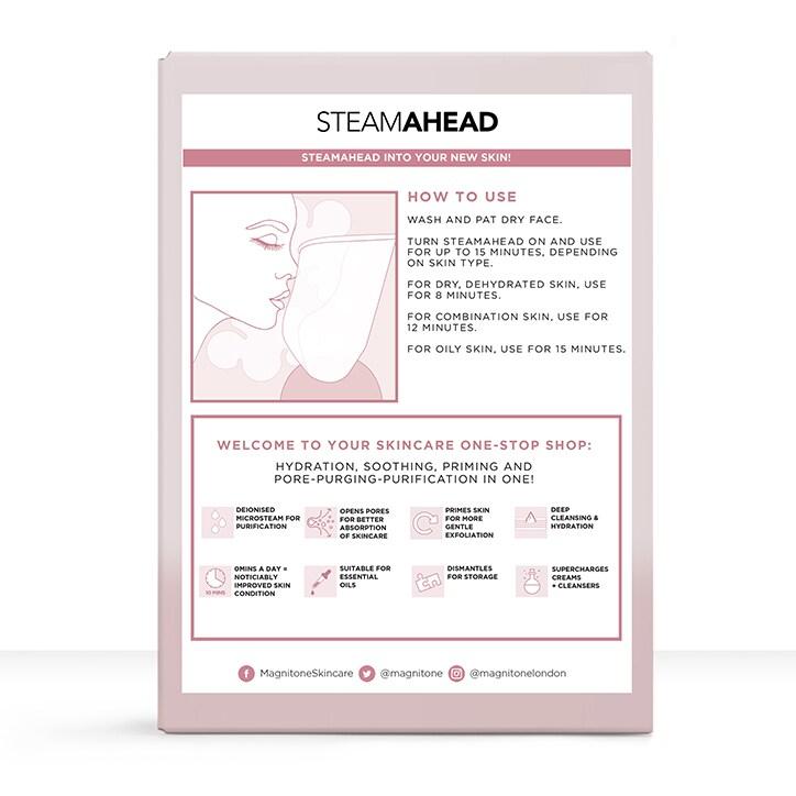 Magnitone SteamAhead Hydrating Facial Micro Steamer - BeesActive Australia