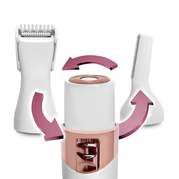 Magnitone FuzzOff 3-in-1 Rechargeable Precision Hair Trimmer - BeesActive Australia