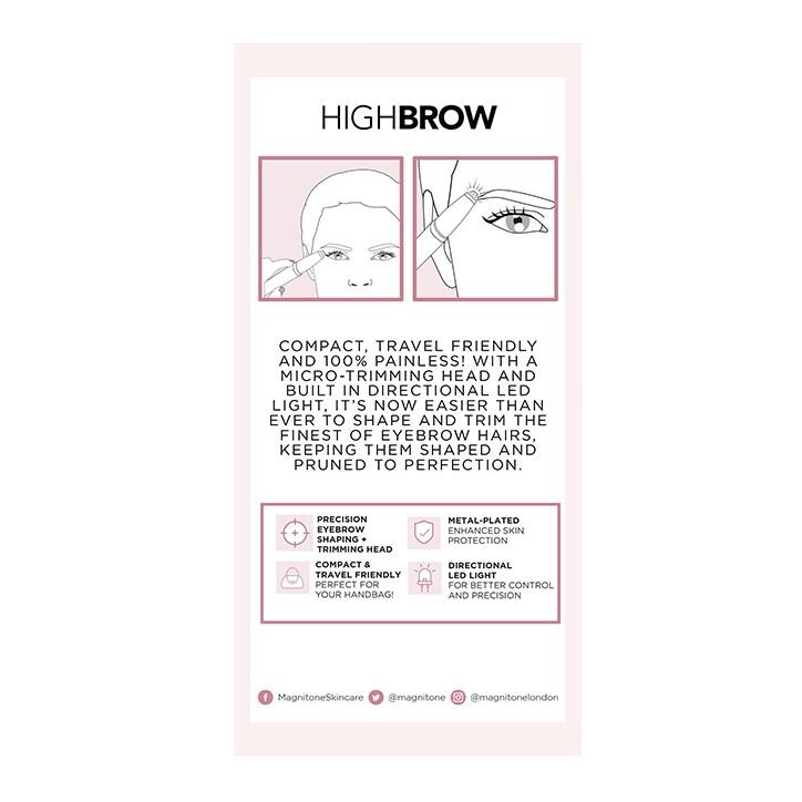 Magnitone HighBrow Eyebrow Shaping Precision Trimmer - BeesActive Australia