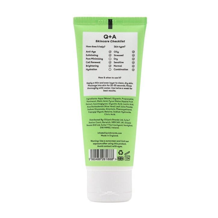 Q+A Apple AHA Exfoliating Gel 75ml - BeesActive Australia
