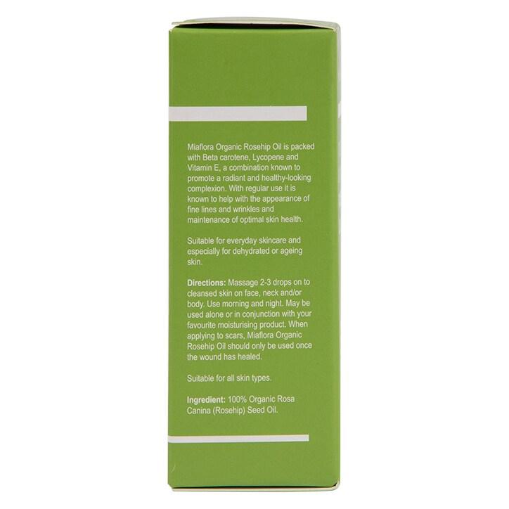 Miaflora Organic Rosehip Oil 30ml - BeesActive Australia