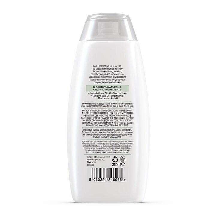 Dr Organic Baby Calendula Top to Toe Baby Wash - BeesActive Australia