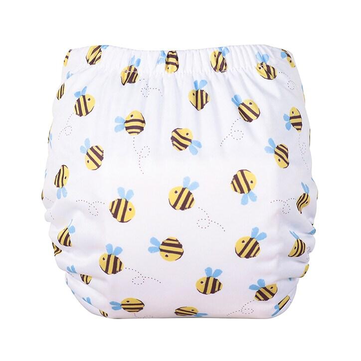 TotsBots Easyfit Star All In One Reusable Nappy - Buzzy Bee - BeesActive Australia
