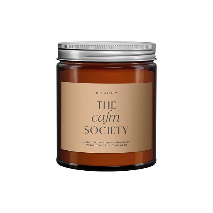 The Calm Society Energy Candle 200g - BeesActive Australia