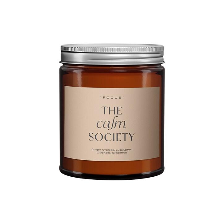 The Calm Society Focus Candle 200g - BeesActive Australia