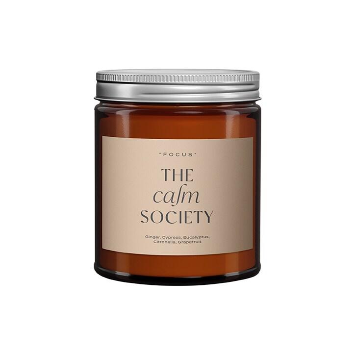 The Calm Society Focus Candle 200g - BeesActive Australia